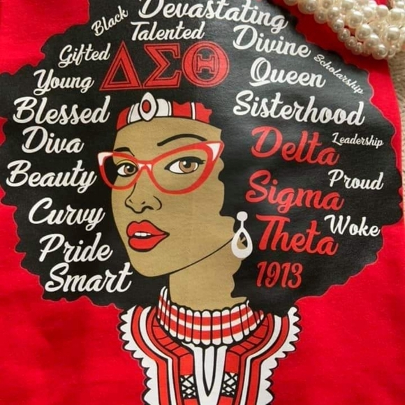 Delta Sorority Tee‎ - Picture 1 of 2